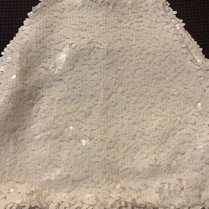 Sequin Halter Neck Cami